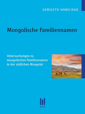 cover image of Mongolische Familiennamen